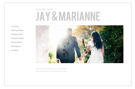 Example website for property management company